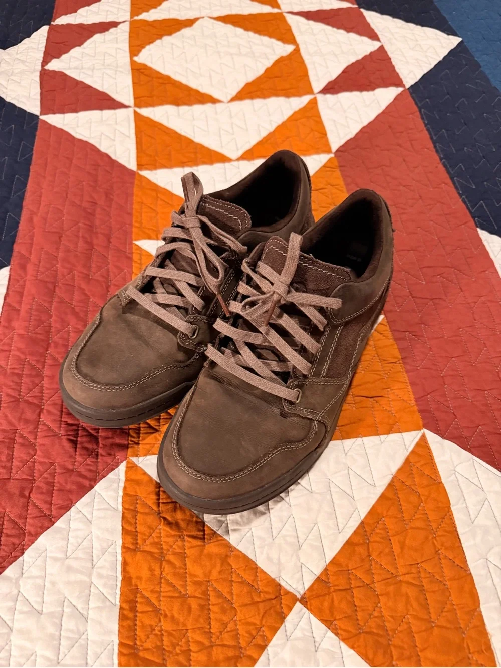 Merrell Men's Brown Leather Casual Athletic Shoes